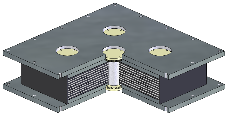 LRB (Lead Rubber Bearing)